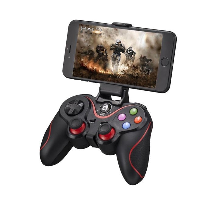 Manette de jeu sans fil compatible Bluetooth V8, manette de jeu, support d'invite, PS3, PC, téléphone portable, PUBG, 2.4