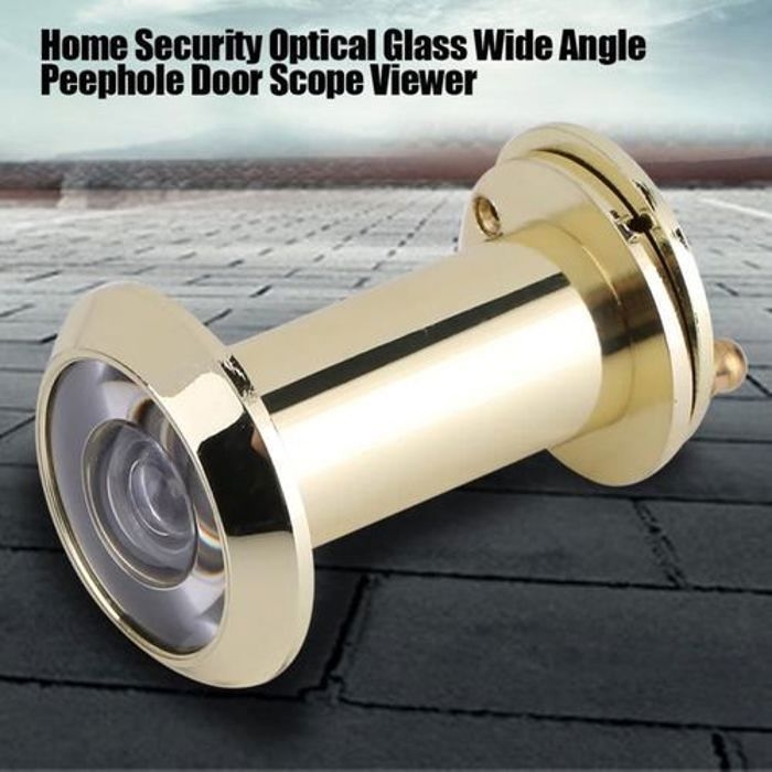 Visionneuse de Porte D'entrée Sécurité Grand Angle de 200 Degrés-16mm, verre optique à domicile