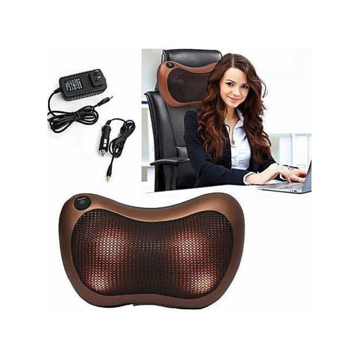 Coussin massage électrique portable pour voiture, maison.pour cou,dos,jambes...