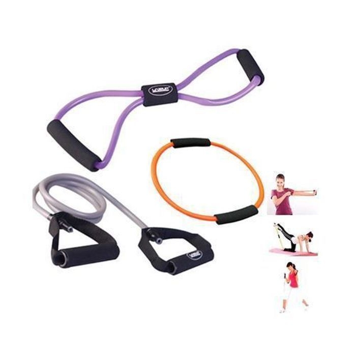 Training Set Resistance Tubes 3 Pc LIVEUP