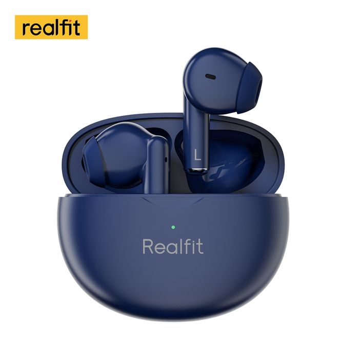 Realfit F2 Pro ANC suppression Active du bruit Bluetooth couleur  Bleu