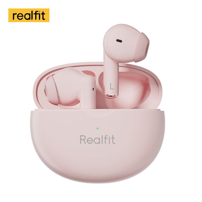 Realfit F2 Pro ANC suppression Active du bruit Bluetooth couleur  Rose
